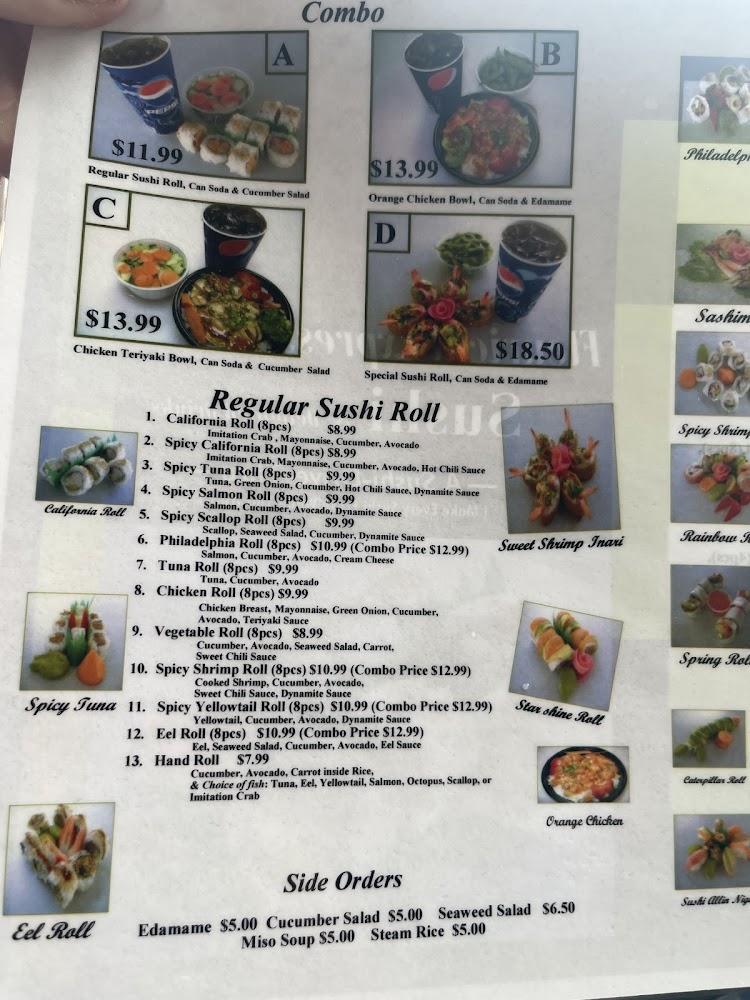 Fleurichi Express Sushi Menu image 2