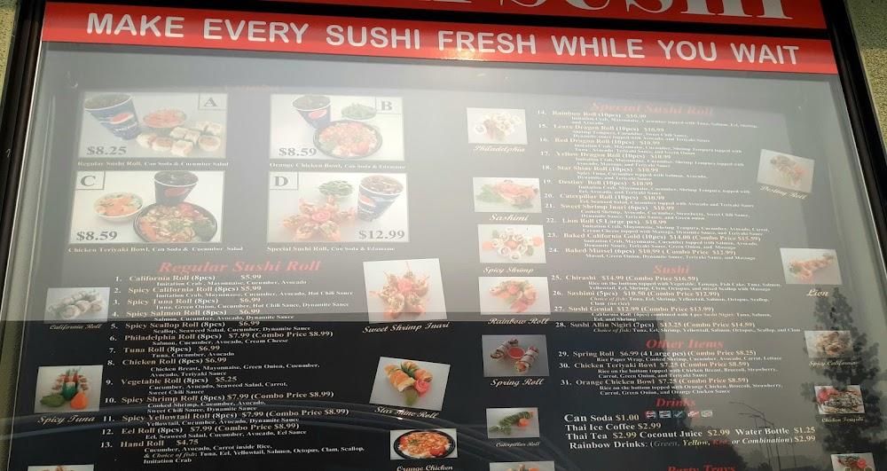 Fleurichi Express Sushi Menu image 4